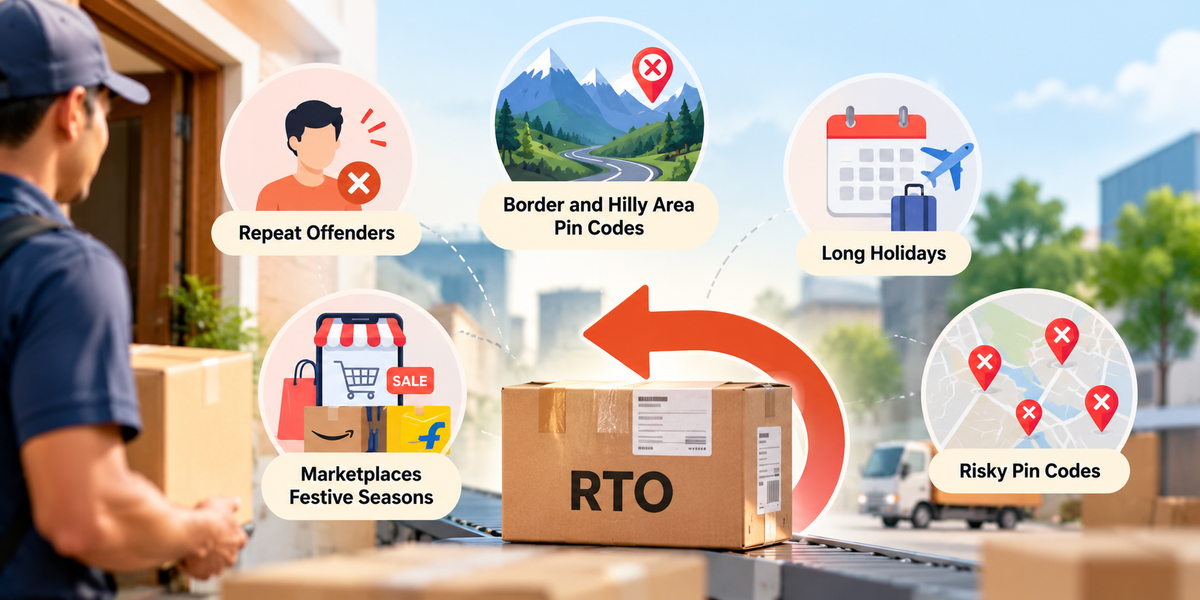 5 Common Reasons for RTO in E-commerce