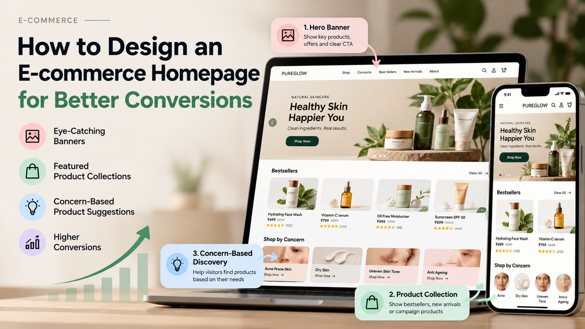 How to Design an E-commerce Homepage for Better Conversions