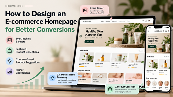 How to Design an E-commerce Homepage for Better Conversions