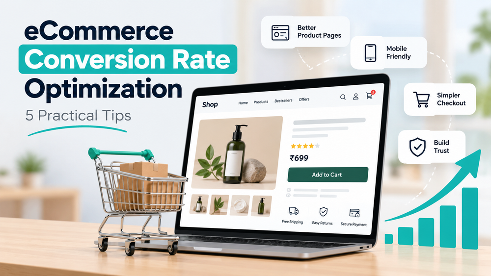 eCommerce Conversion Rate Optimization: 5 Practical Tips